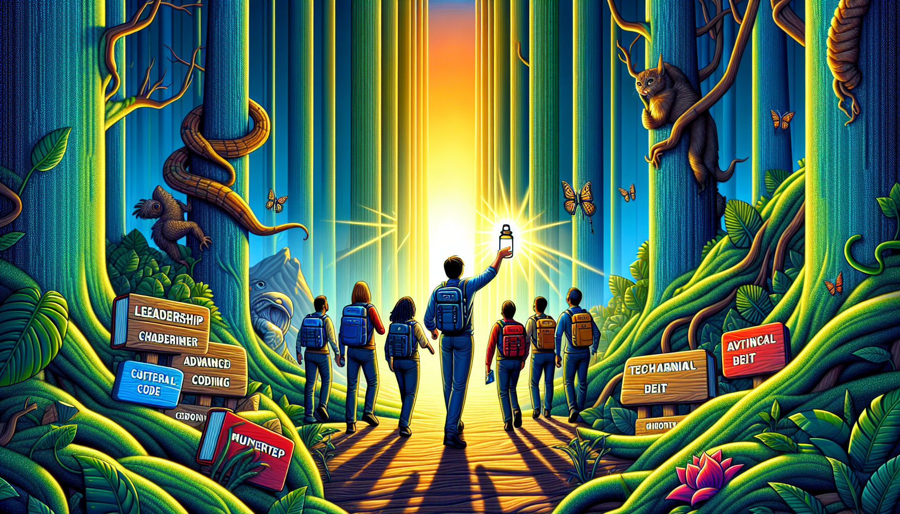 Surviving the Code Jungle: A Developer's Guide to Thriving in Your First Senior Role