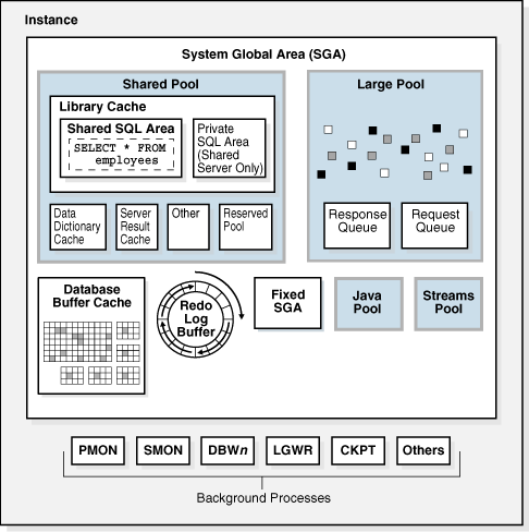 database schema and instance